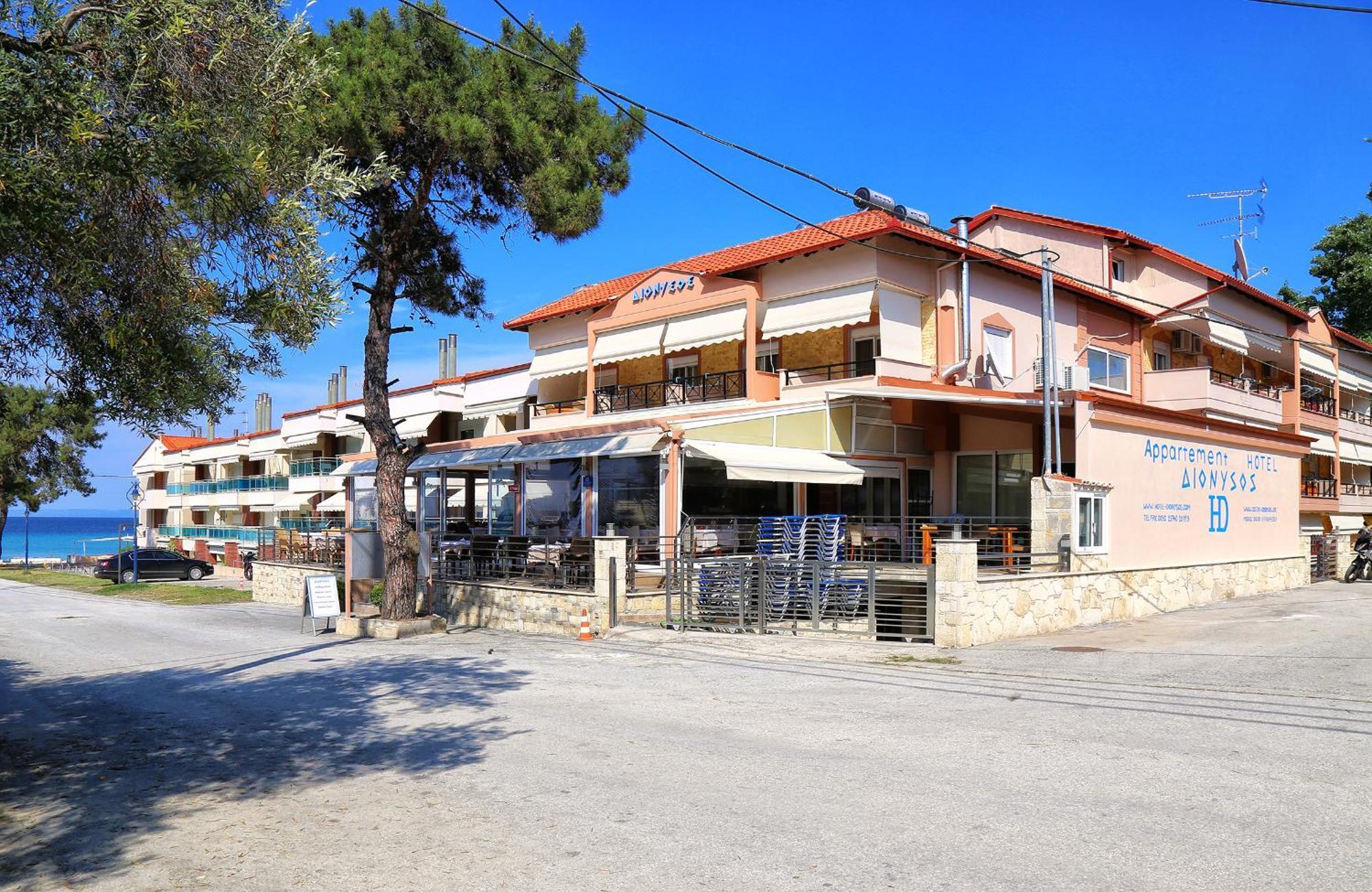 Hotel Dionysos Polichrono Políhrono Kültér fotó